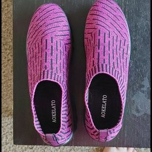 Womens Walking Shoes Slip on Mesh Air Cushion